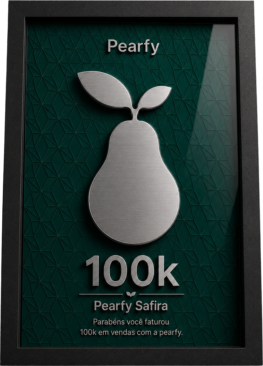 Premiação Pearfy Safira, R$ 100 mil em vendas